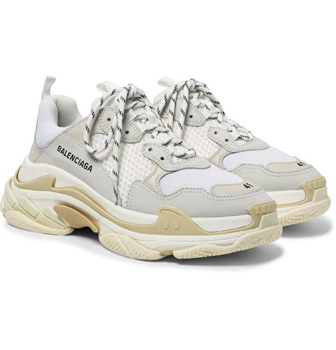 white balenciaga sneakers men's